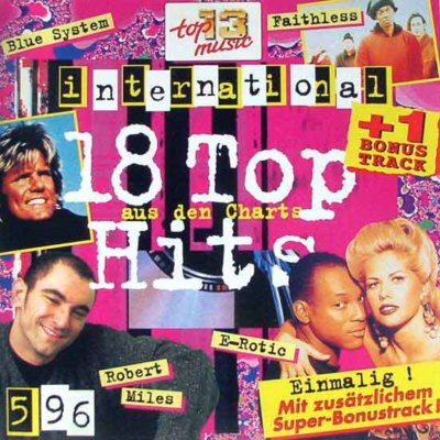 Top 13 Music-Club 5/96:FAITHLESS,RMB,BBE,CHARLY LOWNOISE,ROBERT MILES,SOULTANS