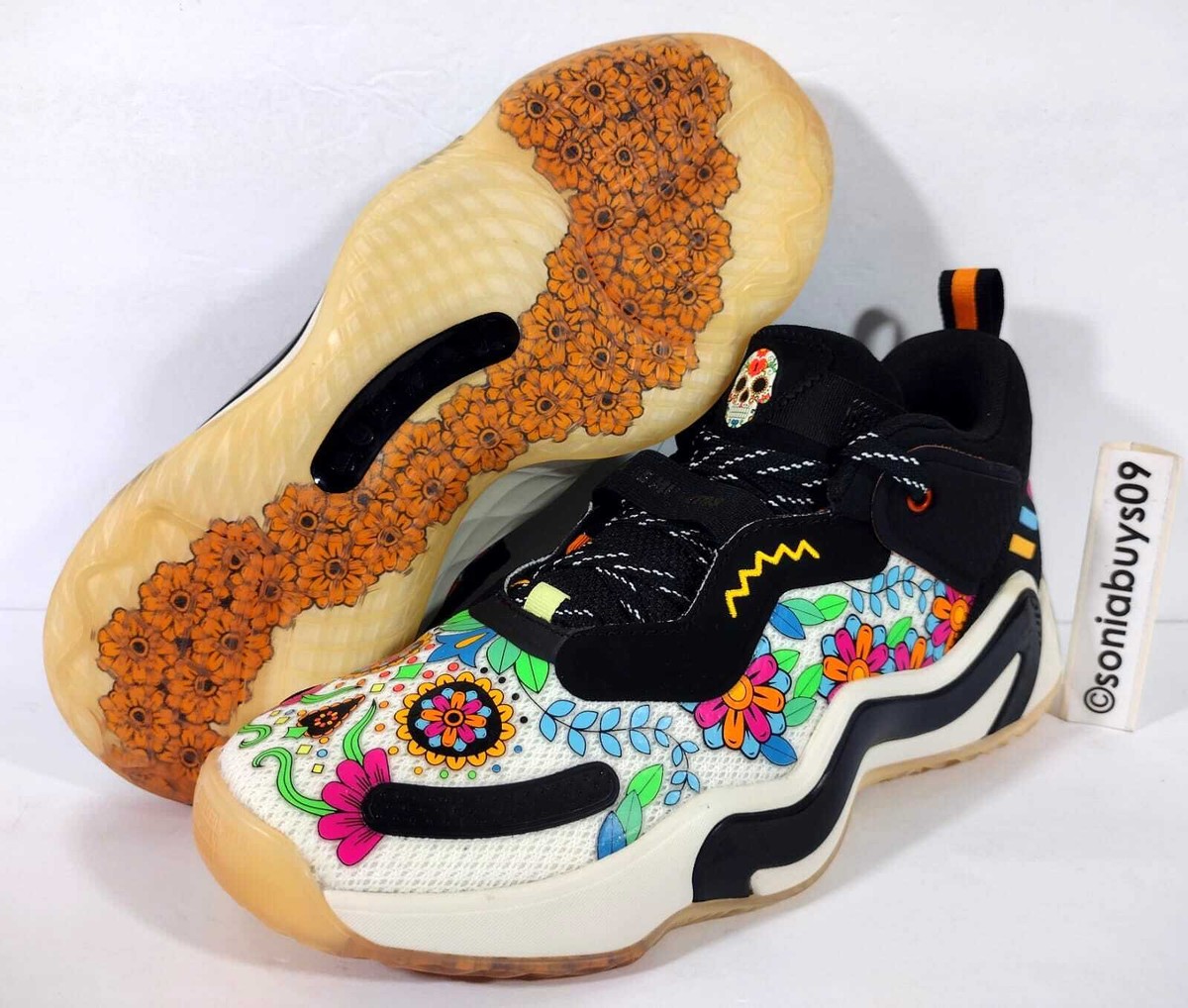 Adidas Men's Issue #3 'Dia de Muertos' Basketball Shoes - Main Image