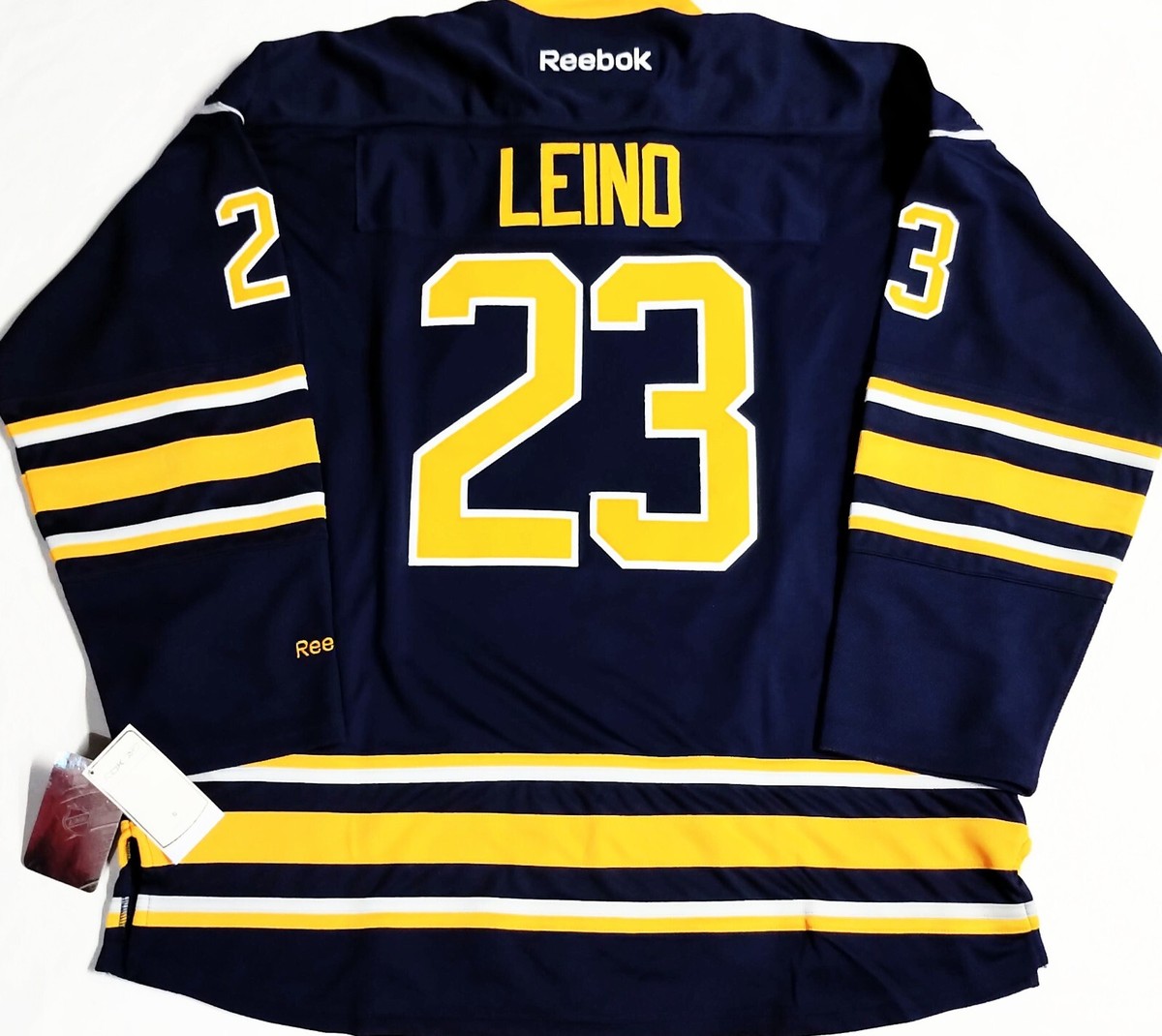 RETRO-NWT-2XL VILLE LEINO BUFFALO SABRES 3rd NHL LICENSED REEBOK