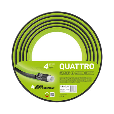 Gartenschlauch Cellfast Quattro 25m 3/4 Zoll 4 Schichten 10-075