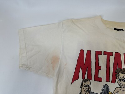 Metallica Chavez Cartoon T shirt 1997 North American Tour Giant XL