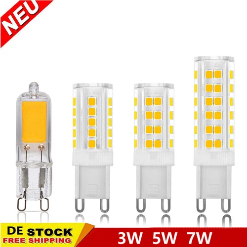 Bombilla LED G9 COB 3W 5W 7W blanco cálido bombilla led bombillas de bajo consumo socket - Imagen 3 de 24