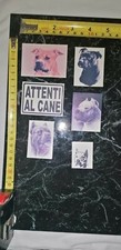 LOTTO 6 ADESIVI STICKERS - PITBULL DOBERMANN CORSO DOGO AMSTAFF ROTTWEILER