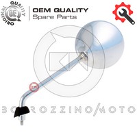 Links RüCkspiegel Chrom Geeignet FüR Vespa Granturismo Euro3 125 2006/2007