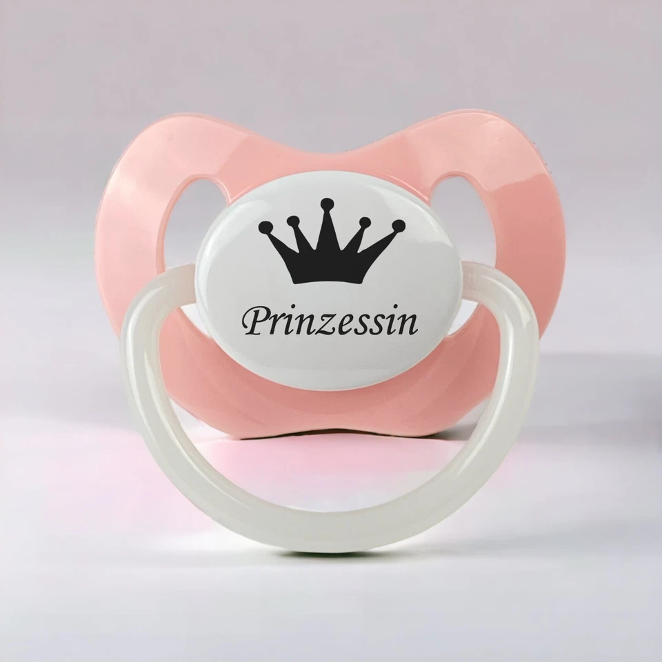 Schnuller personalisiert mit Motiv und Name rosa oder blau Gravur nip BPA frei - Bild 4 von 4