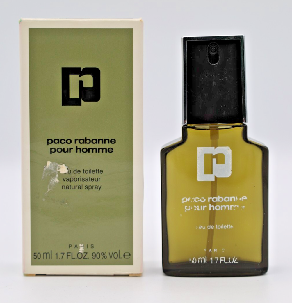 Paco Rabanne Pour Homme EDT 50ml / 1.7 oz Vintage Late 1990s