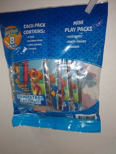 Paw Patrol mini Play Packs paquete de 8 in nuevo - Imagen 3 de 6