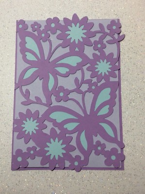 BUTTERFLIES Blank Note Cards Set of 6 Handmade New | eBay