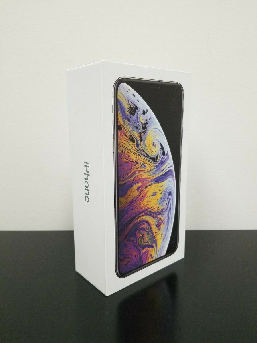 iPhone XS Xs Max Box Original Apple Retail Packaging with Manual
