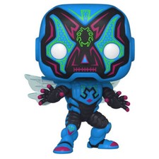 DC Comics Blue Beetle Dia De Los DC Glow US Exc. ¡Pop coleccionable! Figura de v