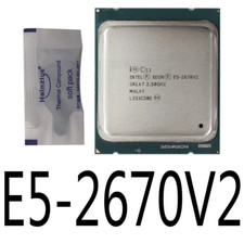 Intel Xeon E5-2670 V2 E5-2670V2 2.5GHz LGA2011 CPU Processor