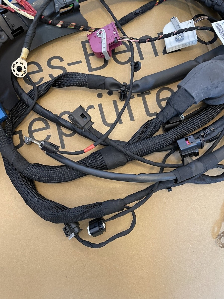 Mercedes Benz 222 S Class Engine Bay Body Wiring Harness New OEM 
