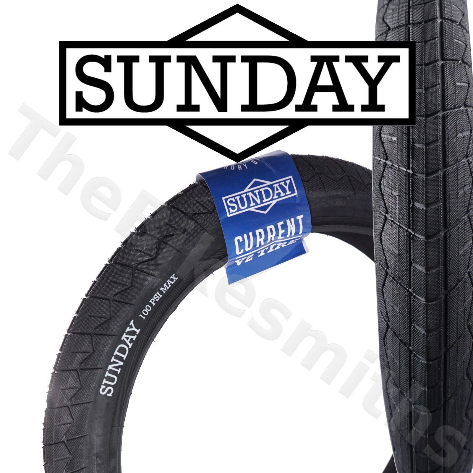 Sunday Current V2 20x2.4 BMX Black Tire