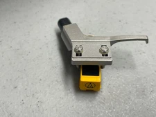 ADC Type Headshell For Straight Tonearms , Silver Audio Technica Cartridge