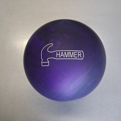 Hammer Purple Pearl Urethane purple pin  bowling  ball  12 LB.  new in box  #104