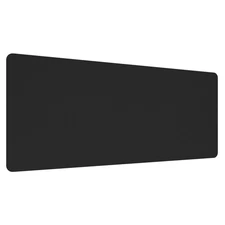 28"x14" Desk Mat Protector, PU Leather Non-Slip Mouse Pad Mat, Black