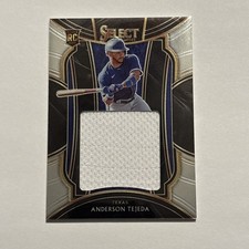 Anderson Tejada 2021 Select Jumbo Swatch Rookie Jersey #28 Texas Rangers