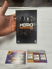Authentic Replacement Original Case  Sleeve. Metro Redux Nintendo Switch 