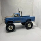Vintage Blue Tonka Pickup Truck Pressed Steel  14” Toy Pickup Truck