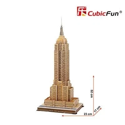3D Puzzle NEW YORK SKYSCRAPER CubicFun - Image 2 of 4