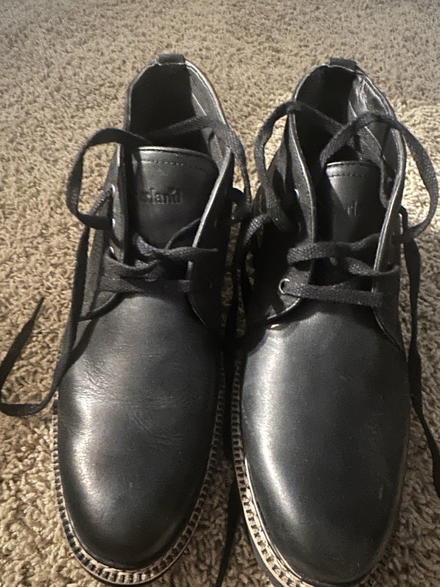 Timberland Britton Hill Chukka Boots Men's Size 9 Black Leather | eBay