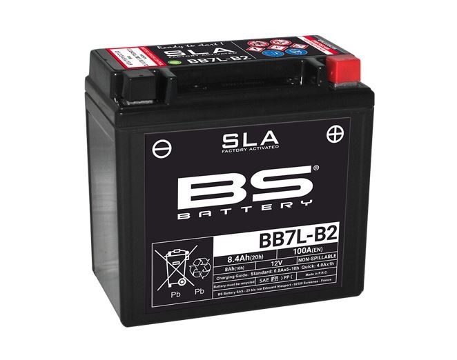 BB7L-B2   Maintenance Free SLA Factory Filled BS Battery
