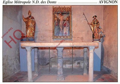 Ansichtskarte, Avignon, Eglise Metropole N.D. Des Doms