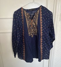 Navy Limelight Kurta Size Small