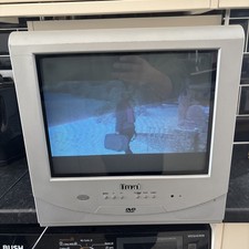 Dual Crt Tv Dvd Combo NO REMOTE PLEASE READ