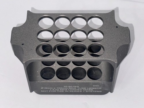 SP SCIENTIFIC 10 5015/2 18mm x 152mm MAX TUBE LENGTH 80583 12 VIAL SAMPLE HOLDER
