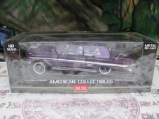 SUNSTAR 1/18 1961 CHEVROLET IMPALA LOWRIDER CONVERTIBLE PURPLE