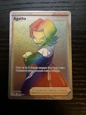 Agatha Secret Rainbow 210/198 Chilling Reign NM+ on eBay