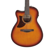 Ibanez AAM50LCE-OLB Left-Handed Electro-Acoustic Guitar, OPen Pore (NEW)