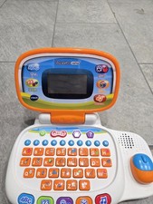 Vtech Tote and Go Laptop Learning Educational System Toy - Orange TESTED/WORKS