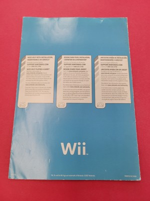 ¤ Wii Quick Setup Installation ¤ Manual Instruction Booklet Guide Authentic
