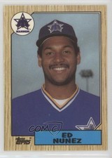 1987 Topps Tiffany Edwin Nunez Ed Nunez #427 0b7