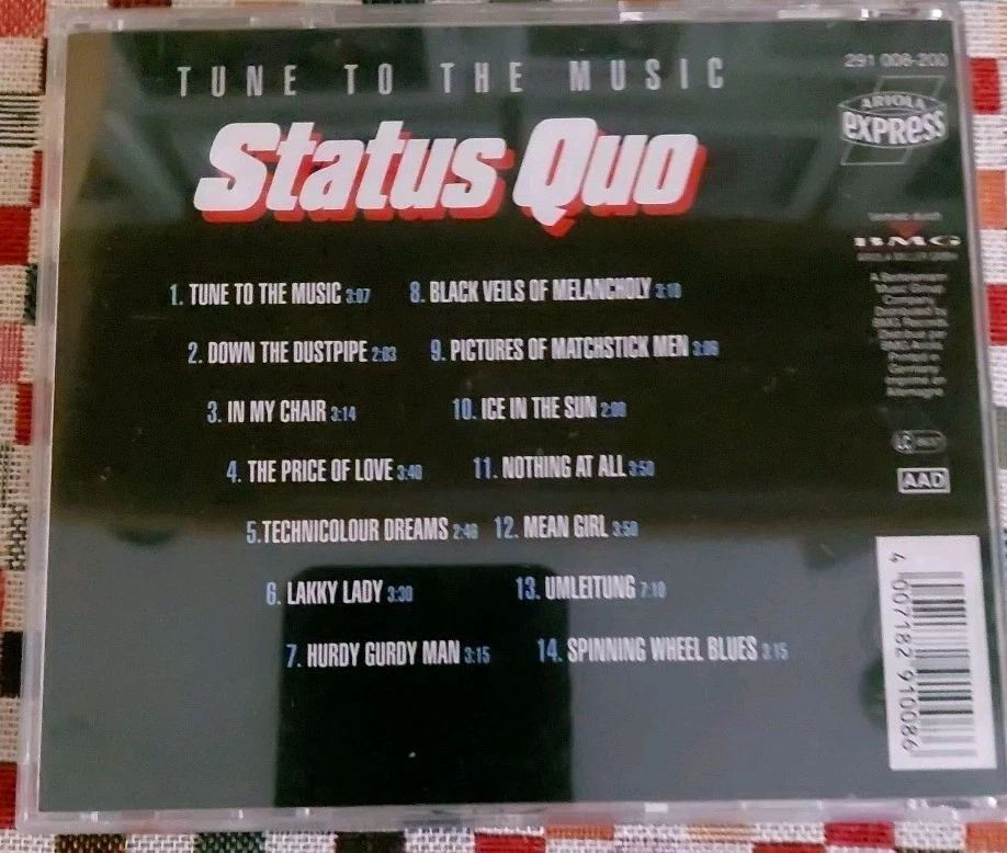 Status Quo☆Tune To The Music☆ Ariola Express☆CD☆ - Bild 2 von 2