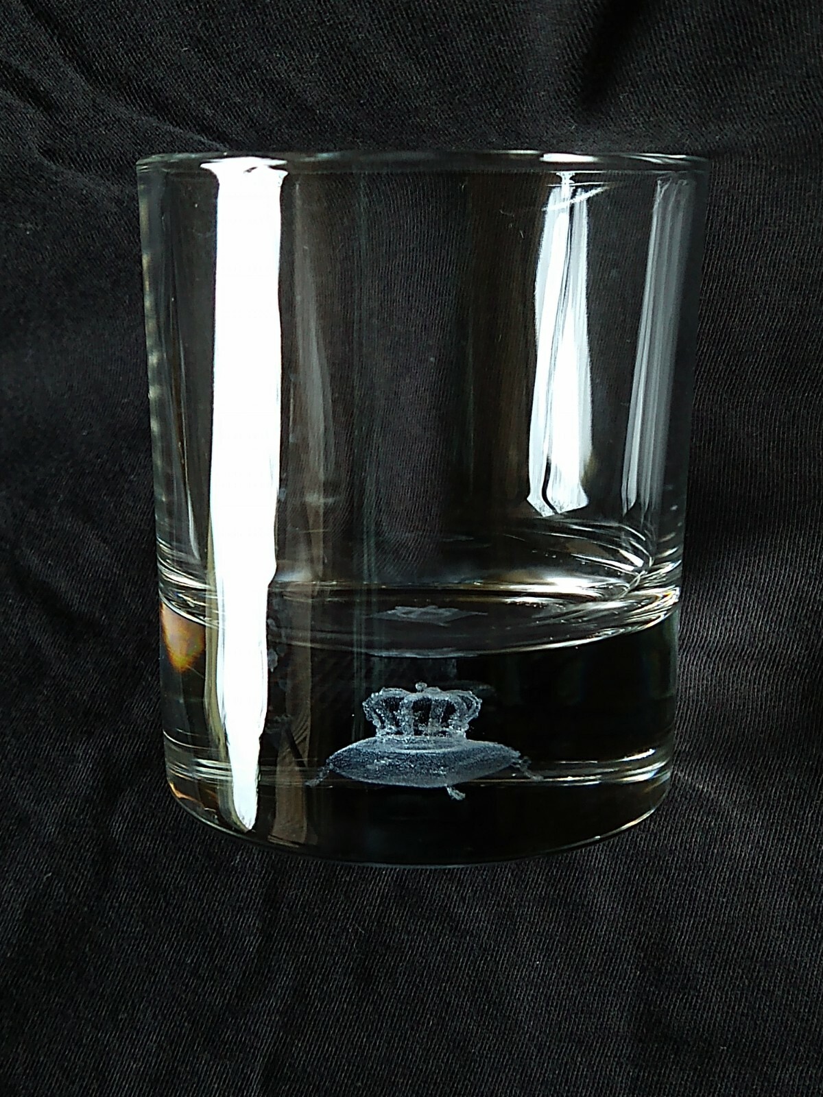 Crown Royal 3D Laser Etched Whisky Glass-image