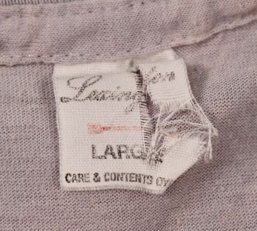 Men's VTG 80s Grey ADIDAS Trefoil TShirt Sz M Stroh's 1980s Run For Liberty III - Picture 3 of 4