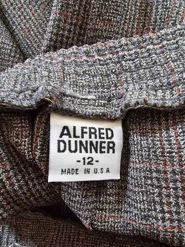 Gonna midi plissettata vintage Alfred Dunner taglia 12 made in USA - Foto 3 di 5