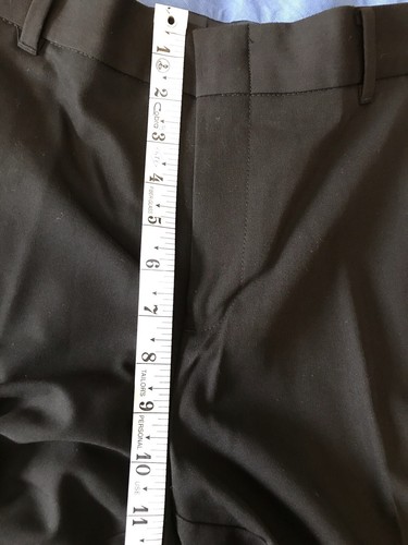 IZOD Dress Pants Boys Size 20 Husky Black 29” Inseam Flat Front - Picture 6 of 9