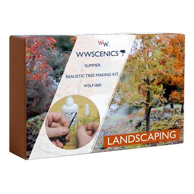 WWS Realistic Tree Making Kit | CHOOSE COLOUR | Model Scenery Diorama