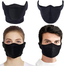 Winter Ski Mask Thermal Fleece Windproof Balaclava Half ski Mask for Men Women