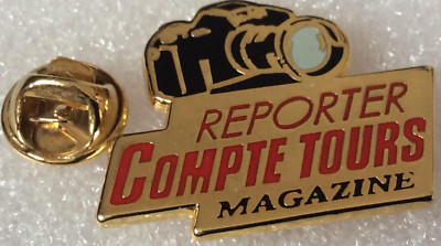 pin's lapel pins photo reporter turn account magazine (+ for sale) gold