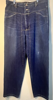 アンティーク  Barcode Jeans Vintage 90s Mens 40x32 Carpenter Baggy Adult Urban