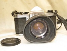 not tested HONEYWELL PENTAX H1a camera w/ Super Takumar 1:2/55 lens as-is parts