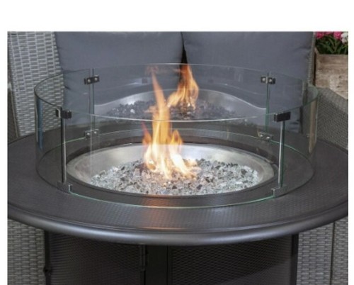 Paramount Fire Table Wind Guard, RoundModel # WGGRD001 - Picture 2 of 2