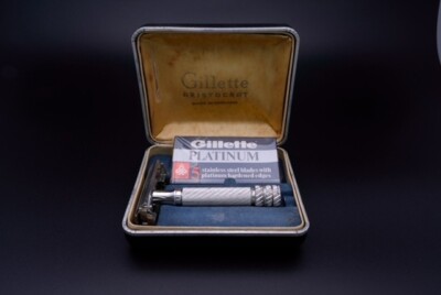 Vintage Gillette Aristocrat Rasierer