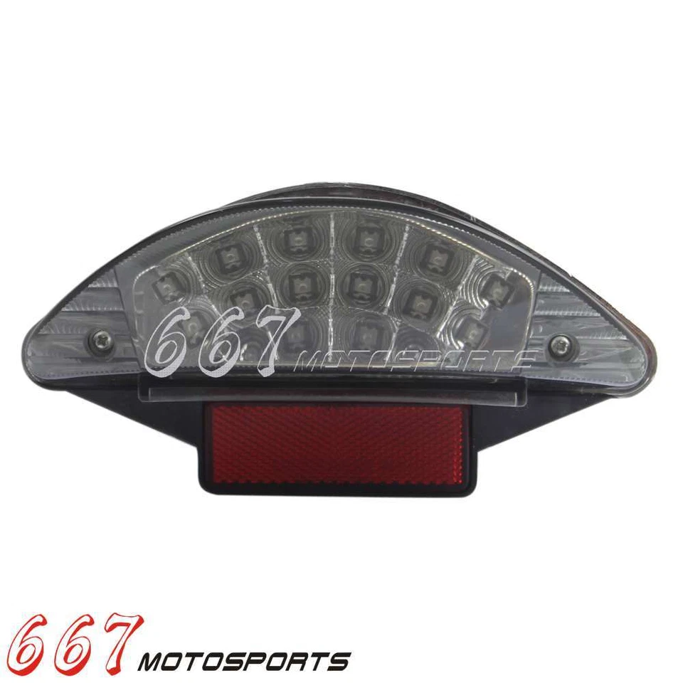E-Marked LED Taillight For BMW F650GS F650ST F800S F800ST R1200R R1200GS Adv - Image 3 of 4