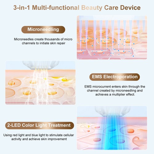 Auto Micro Derma System Therapy Q2 Dermapen Micro Needling Pen Mesotherapy F4V4 - Picture 4 of 11